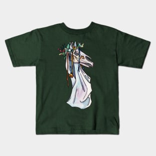 Mari Lwyd Kids T-Shirt